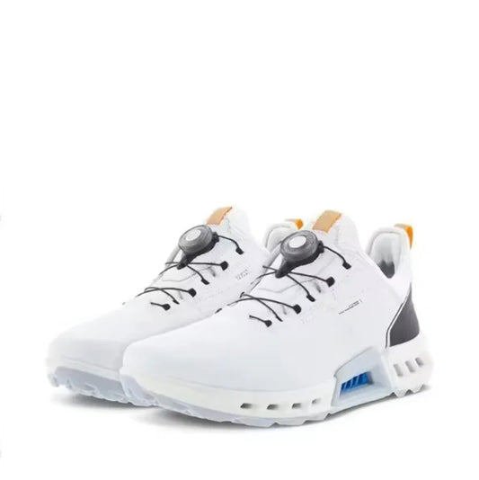 New Golf Shoes for Men Genuine Leather Golf Training Mens Black White Athletic Shoes Man Brand Golf Sneakers Man